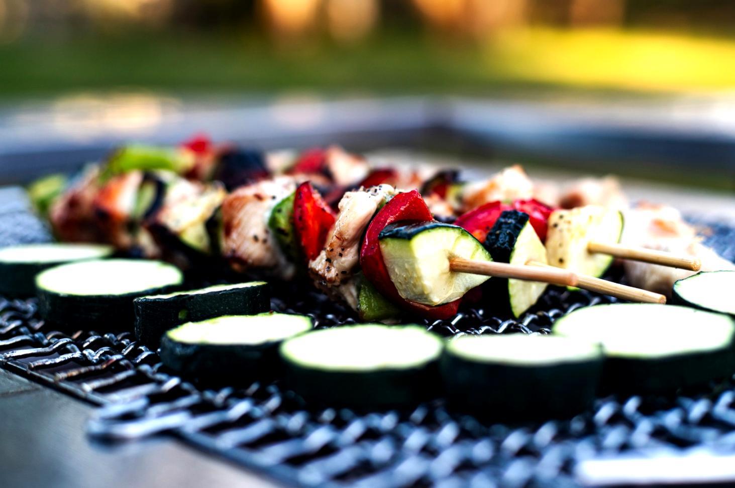 Professional cooking demonstration in progress